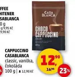 Penny Market CAPPUCCINO CASABLANCA classic, vanilka, čokoláda, 100 g nabídka