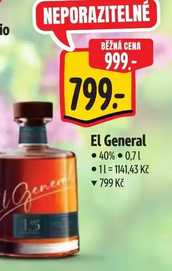 Albert El General nabídka