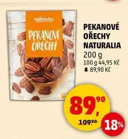 Penny Market PEKANOVÉ OŘECHY NATURALIA, 200 g nabídka