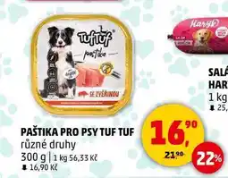 Penny Market PAŠTIKA PRO PSY TUF TUF různé druhy, 300 g nabídka
