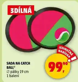Penny Market SADA NA CATCH BALL pálky 19 cm, 1 balení nabídka