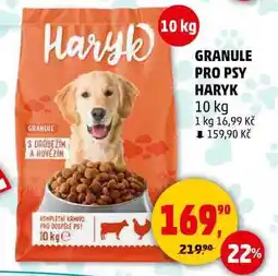 Penny Market GRANULE PRO PSY HARYK, 10 kg nabídka