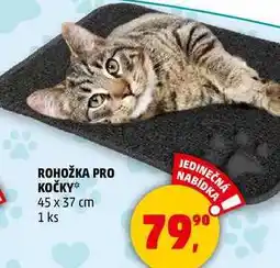 Penny Market ROHOŽKA PRO KOČKY 45 x 37 cm, 1 ks nabídka