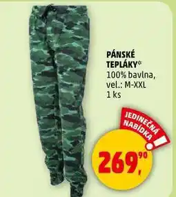 Penny Market PÁNSKÉ TEPLÁKY 100% bavlna, vel.: M-XXL, 1 ks nabídka