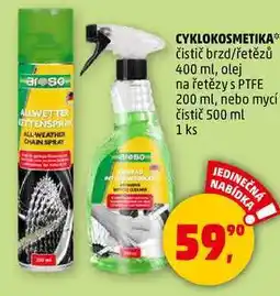 Penny Market CYKLOKOSMETIKA čistič brzd/řetězů 400 ml nabídka