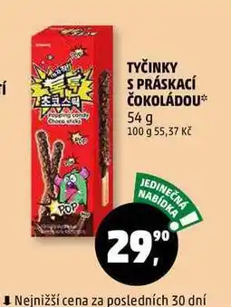 Penny Market TYČINKY S PRÁSKACÍ ČOKOLÁDOU, 54 g nabídka