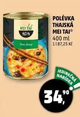 Penny Market POLÉVKA THAJSKÁ MEI TAI ASIA, 400 ml nabídka