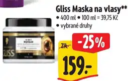 Albert Gliss Maska na vlasy nabídka