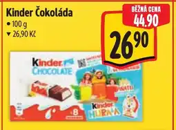 Albert Kinder Čokoláda nabídka