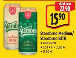 Albert Starobrno Medium/ Starobrno BITR nabídka