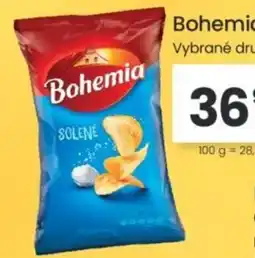 Kubík potraviny Bohemia chipsy nabídka