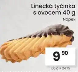 Kubík potraviny Linecká tyčinka s ovocem nabídka