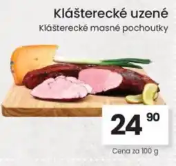 Kubík potraviny Klášterecké uzené nabídka