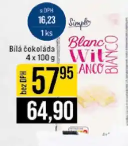 Jip Bílá čokoláda nabídka