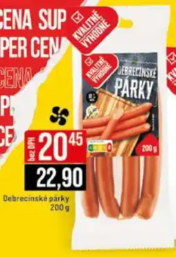 Jip Debrecínské párky nabídka