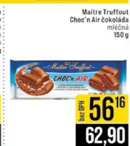 Jip Maitre Truffout Choc'n Air Čokoláda nabídka