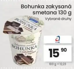 Kubík potraviny Bohunka zakysaná smetana nabídka