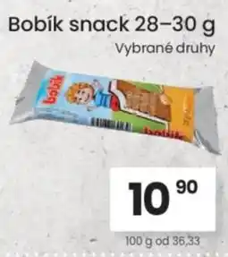 Kubík potraviny Bobík snack nabídka