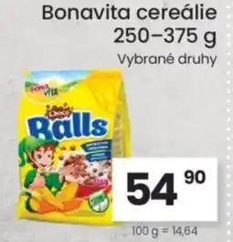 Kubík potraviny BONAVITA cereálie nabídka
