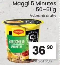 Kubík potraviny MAGGI 5 Minutes nabídka