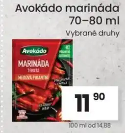 Kubík potraviny Avokádo marináda nabídka