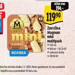 Albert Zmrzlina magnum mini multipack nabídka