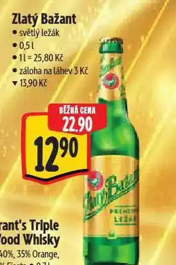 Albert Pivo zlatý bažant nabídka
