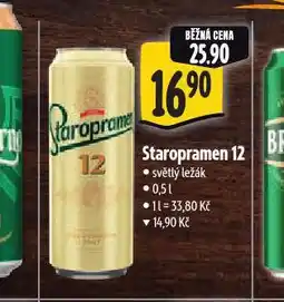 Albert Pivo staropramen 12 nabídka