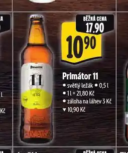 Albert Pivo primátor 11 nabídka
