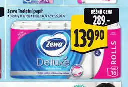 Albert Zewa deluxe toaletní papír nabídka