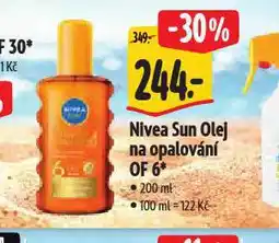 Albert Nivea sun oldej na opalování nabídka