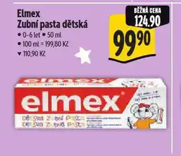 Albert Elmex dětská zubní pasta nabídka