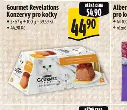 Albert Gourmet revelations konzerva pro kočky nabídka