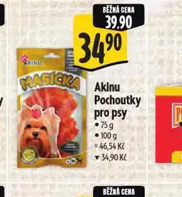 Albert Akinu pohcoutky pro psy nabídka