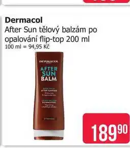 Teta Dermacol After Sun tělový balzám po opalování flip-top 200 ml nabídka