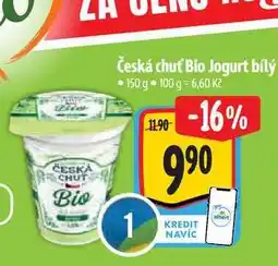 Albert Česká chuť Bio Jogurt bílý 150 g nabídka