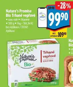 Albert Nature's Promise Bio Trhané vepřové 300 g nabídka