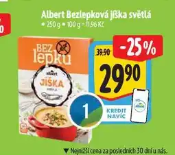Albert Albert Bezlepková jíška světlá 250 g nabídka