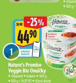 Albert Nature's Promise Veggie Bio Omáčky 300 g nabídka