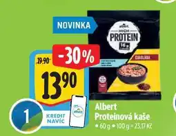 Albert Albert Proteinová kaše 60 g nabídka