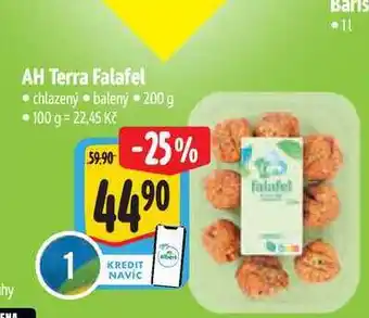 Albert AH Terra Falafel 200 g nabídka