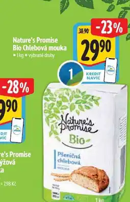 Albert Nature's Promise Bio Chlebová mouka 1kg nabídka