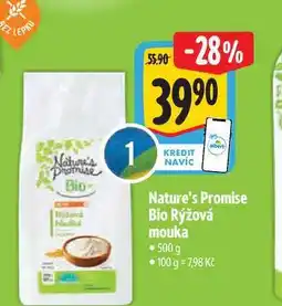 Albert Nature's Promise Bio Rýžová mouka 500 g nabídka