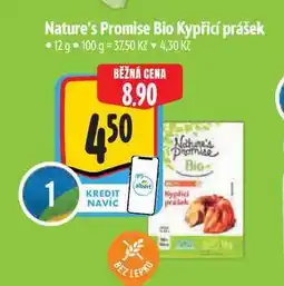 Albert Nature's Promise Bio Kypřicí prášek 12 g nabídka