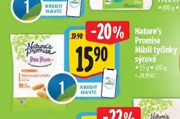 Albert Nature's Promise Müsli tyčinky sýrové 55g nabídka