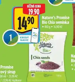 Albert Nature's Promise Bio Chia semínka 100 g nabídka