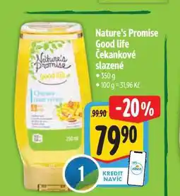 Albert Nature's Promise Good life Čekankové slazené 350 g nabídka