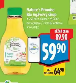Albert Nature's Promise Bio Agávový sirup 250 ml nabídka