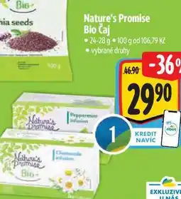 Albert Nature's Promise Bio Čaj 24-28 g nabídka