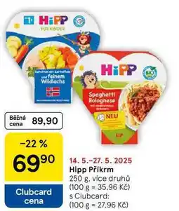 Tesco Hipp Příkrm, 250 g nabídka